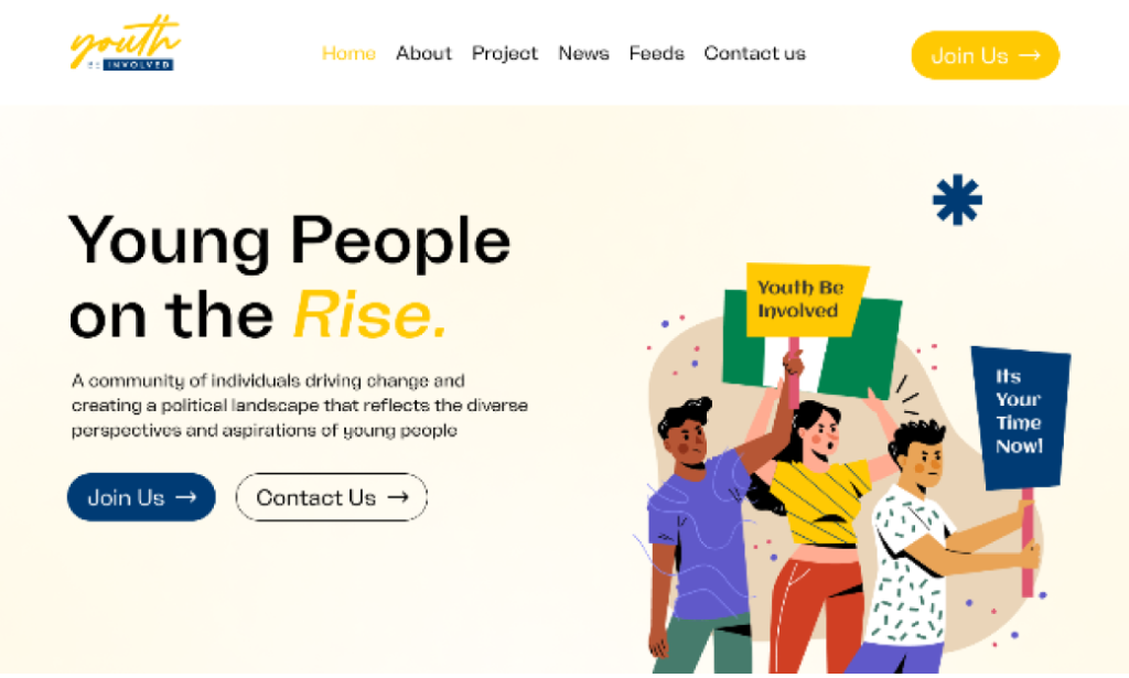 YouthBeInvoved Website